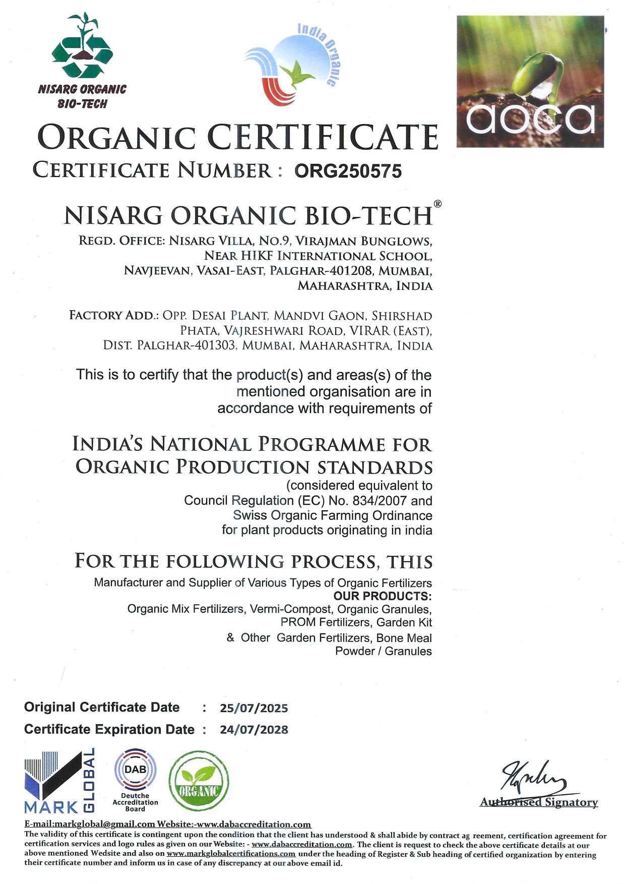 nisarg Organic Biotech Organic Certificate_page-0001